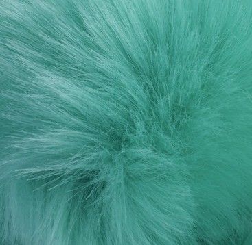 100% polyester, revêtement en faux, fourrure de renard pour vêtements, luxueux et confortable