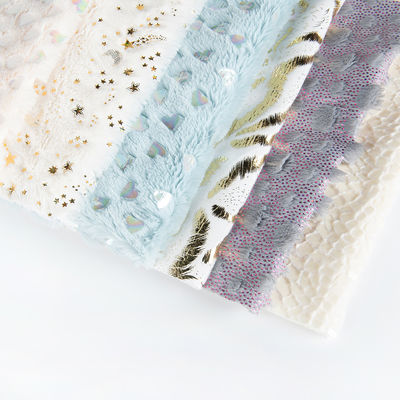 Fabrique de jouet en peluche 100% polyester tricoté luxueux avec longue fourrure fausse