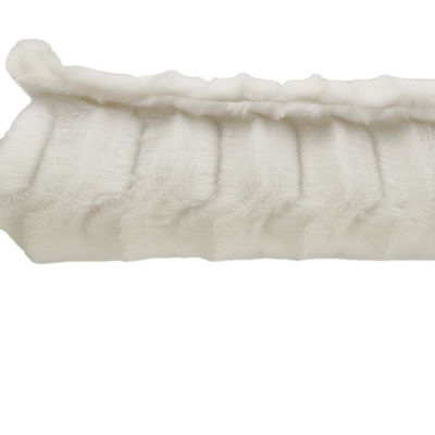 100% Polyester Tricoté Tissu Plush PV avec le nombre de fils selon votre demande