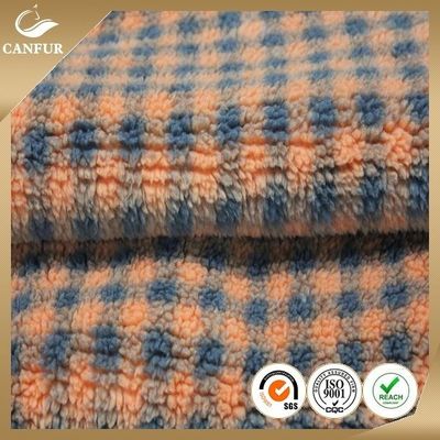 Découvrez la douceur et la chaleur de 160 cm de largeur 100% polyester Sherpa tissu de laine
