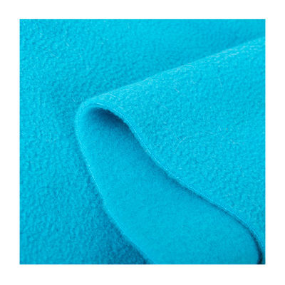 Tissu de laine polaire brossé à deux côtés pour 250GSM