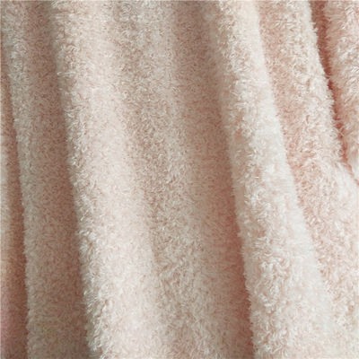 Teddy Bear Plush Tissu 100% Tricot en polyester pour les textiles ménagers Vêtements Fil teint Tricoté Plain 15-20 jours