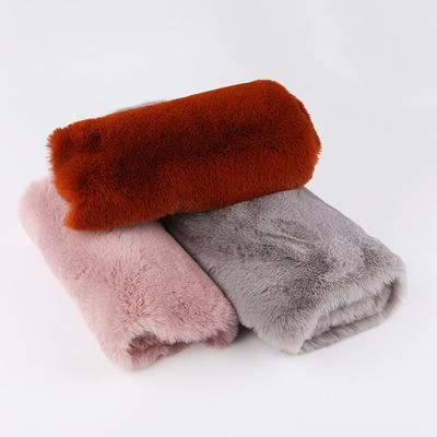 Super doux 100% polyester 20-25mm Tissu tricoté en D Pour le confort