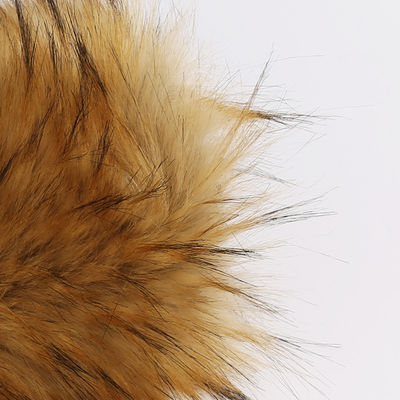La fourrure artificielle à pile haute tricotée pour vêtements Collier Compte de fils