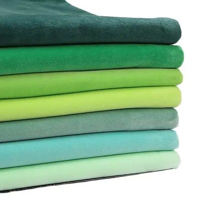 150d*144f Tricot tricoté à double face brossé Micro-vêtement Polar Vêtement pour veste
