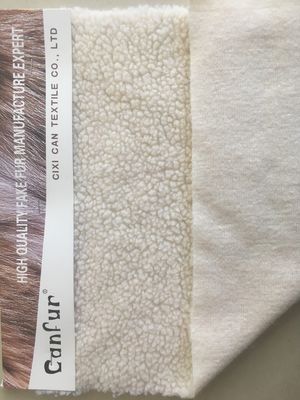 100D Jackets en polyester 100% Sherpa Tissus revêtement Tissus résistant à la rétrécissement