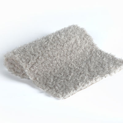 Des modèles personnalisés 100% polyester tricoté en peluche Teddy velours pour les vêtements d'hiver