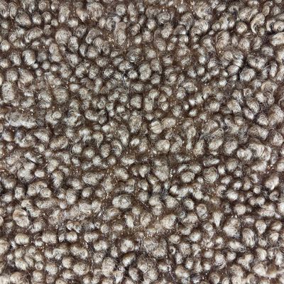 Tissu en plaqué de poids moyen 100% polyester Sherpa faux fourrure pour jouets et vêtements