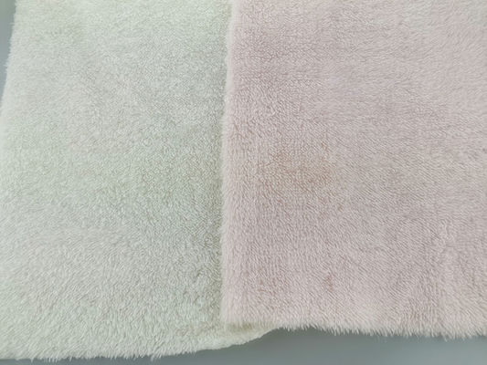 170 GSM Tissus tricoté 100% polyester Sherpa BROG pour enfants Vêtements Min Commande 500M