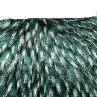 Fabrique de fourrure fausse pour manteau Monster Style selon votre demande Cheveux longs