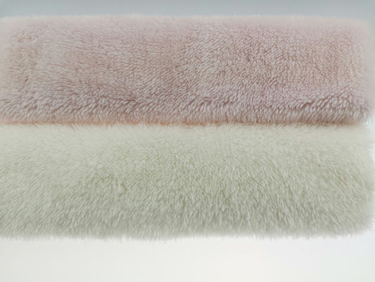 170 GSM Tissus tricoté 100% polyester Sherpa BROG pour enfants Vêtements Min Commande 500M