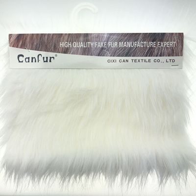 Fabrique en fourrure fausse en Sherp Long Pile avec 100% de polyester