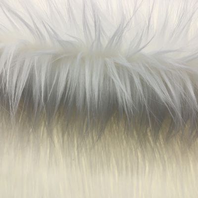 Fabrique en fourrure fausse en Sherp Long Pile avec 100% de polyester