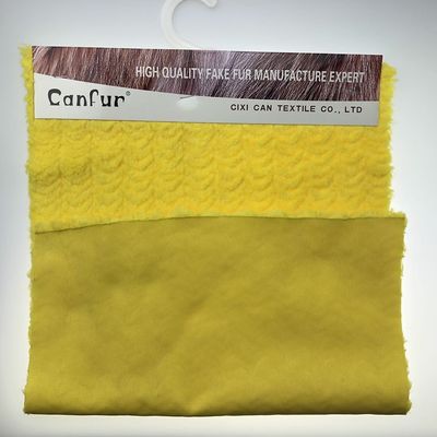 Haute durabilité, brossage à faible pile, fleur de tissu en peluche photovoltaïque pour vêtements ou jouets