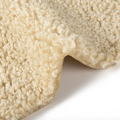 Tricot Tricoté Tissé Suède 100% Polyester Teddy Velvet Pour Les Vêtements Sexy Femmes