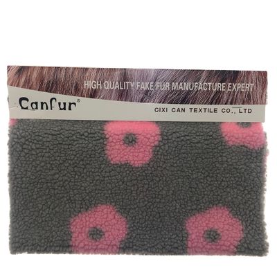 Tissu Sherpa Jacquard tricoté sur mesure pour les exigences du client