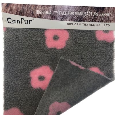 Tissu Sherpa Jacquard tricoté sur mesure pour les exigences du client