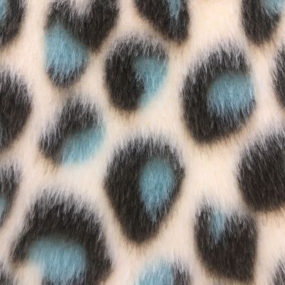 Tissus en fourrure fausse pour couvertures pour femmes à tricot doux largeur 58/60 pouces