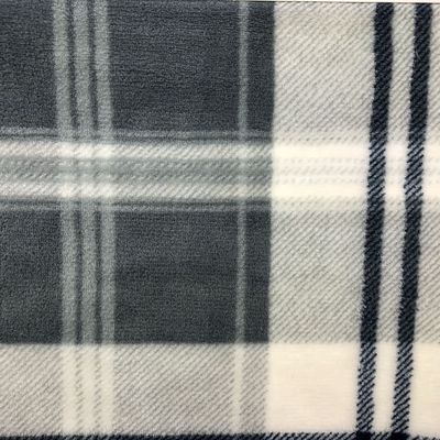 Tissu en peluche 100% polyester tissé en flanelle pour couverture