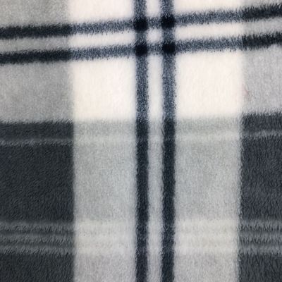 Tissu en peluche 100% polyester tissé en flanelle pour couverture