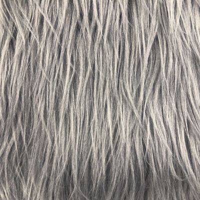 Tissu de fourrure artificielle de luxe sur mesure à longue pile de 1200 g/m2