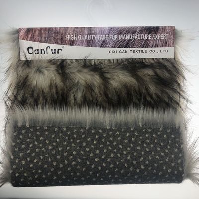 Tissus imprimés en fourrure fausse en peluche pour vêtements d'hiver 58/60" Largeur 1300G/M 100% acrylique