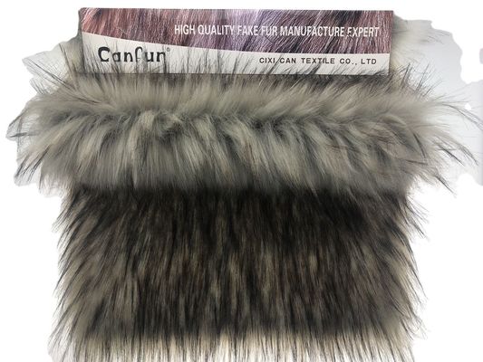 Tissus imprimés en fourrure fausse en peluche pour vêtements d'hiver 58/60" Largeur 1300G/M 100% acrylique