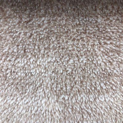 Tissu de laine de sherpa 100% polyester cationique teint tricoté pour diverses applications