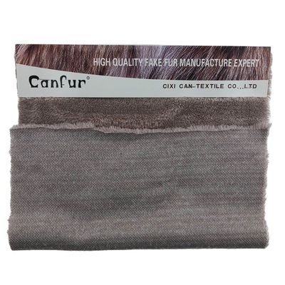 Tissu de laine de sherpa 100% polyester cationique teint tricoté pour diverses applications