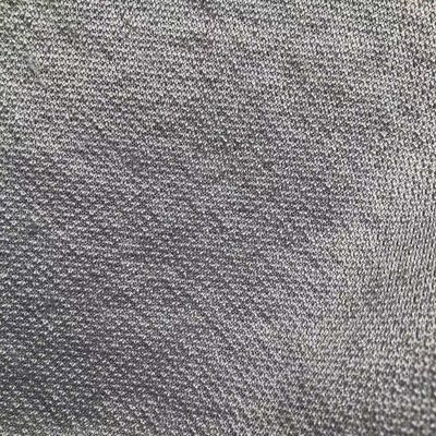 100% polyester blanc contrefait en tissu de fourrure en peluche Sherpa pour les accessoires d'hiver
