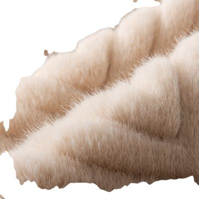La main douce et confortable Xiaomi Mink 100% polyester pour les vêtements de femmes populaires