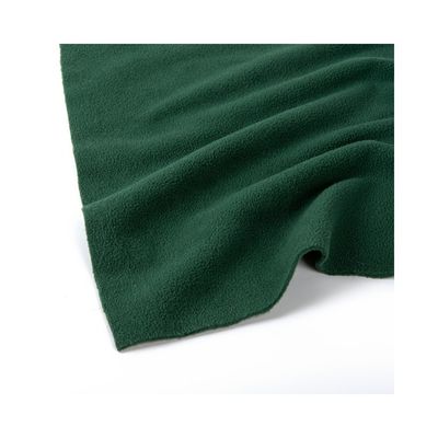 100% polyester 290gm Tissu de laine polaire douce pour les vêtements Fabrication en couleurs personnalisées