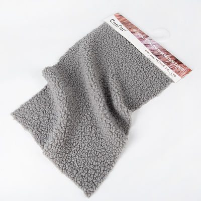 Tissu de laine de Teddy chaud et doux pour vêtements 100% polyester Largeur 58/60
