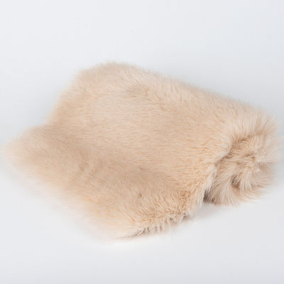 100% polyester, fourrure artificielle Sherpa de poids élevé pour la production de vêtements d'hiver