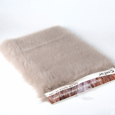 100% polyester, fourrure artificielle Sherpa de poids élevé pour la production de vêtements d'hiver