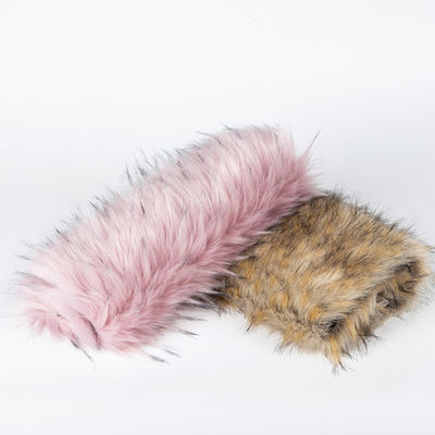 Tissus de fourrure de faux raton laveur pour vêtements densité