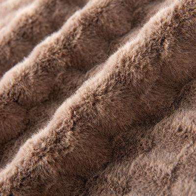 Cheveux de lapin tricotés pour vêtements et jouets d'hiver 100%