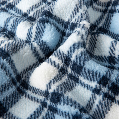 Super Soft 100 Polyester tricoté motif personnalisé 3D Jacquard Mirco Sherpa Tissu en laine pour vêtement