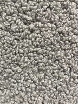 Largeur personnalisée en tricot 100% polyester à face simple Tissu Teddy pour vêtements jouet
