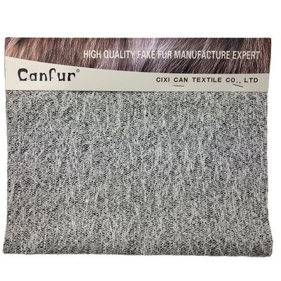 Tissu super doux en fourrure en polyester Sherpa 100% léger