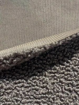 Poids moyen 100% polyester Teddy tissu de laine parfait pour les vêtements d'automne et d'hiver