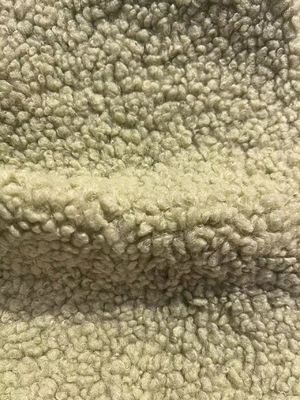 100% polyester maison textile tissu Teddy pour canapé