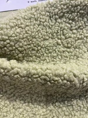 100% polyester maison textile tissu Teddy pour canapé