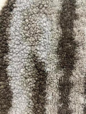 Fabrique de laine de polyester 100% Sherpa en largeur de 58/60 pouces pour la décoration de la maison personnalisée