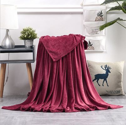Anti-statique Super doux MINI taille microfibre flanelle laine lancer couverture pour les bébés