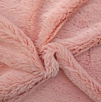 Tissu en peluche pour jouets et couvertures 100% polyester 20 mm de longueur de pile