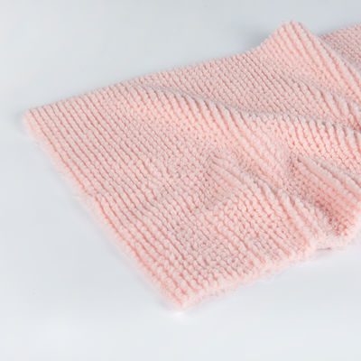 Tissu de laine de sherpa à double face de style simple pour vêtements et couvertures 58/60" de largeur