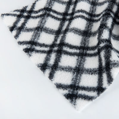 Densité personnalisée de poids moyen teinture spéciale Teddy tissu de laine pour vêtement / canapé