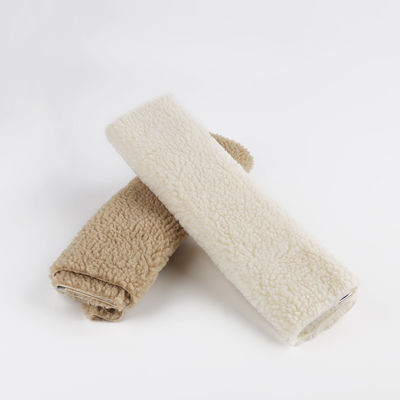 Couverture en laine de chevreuil sherpa 100% en polyester micro polaire avec matériau résistant aux larmes