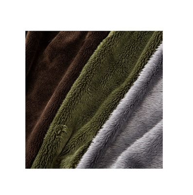 Tissu de fourrure courte en laine de sherpa douce pour jouet/habillage 100% polyester